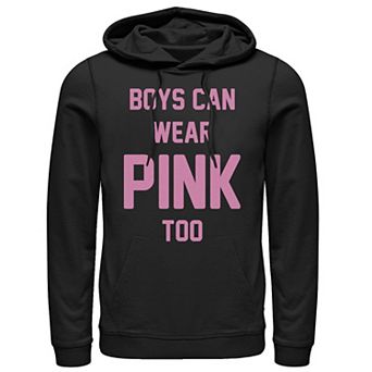 Men's Boys Wear Pink Too Hoodie