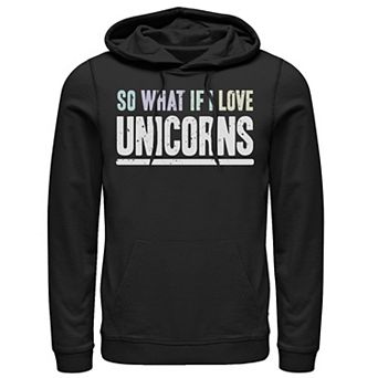 Men's So What Unicorn Hoodie