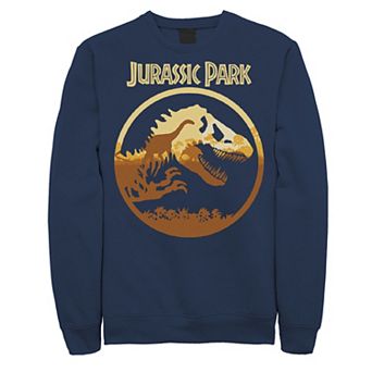 Men's Jurassic Park T-Rex Skeleton Sunset Sweatshirt