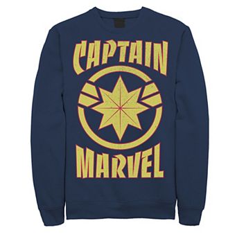 Men's Marvel Captain Marvel Pop Logo Fleece