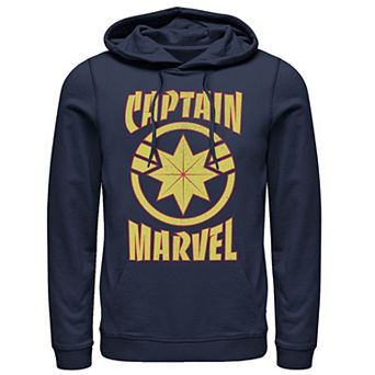 Men's Marvel Captain Marvel Pop Logo Hoodie