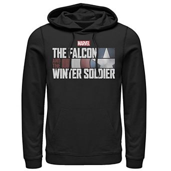 Men's Marvel The Falcon And The Winter Soldier Shield Logo Hoodie