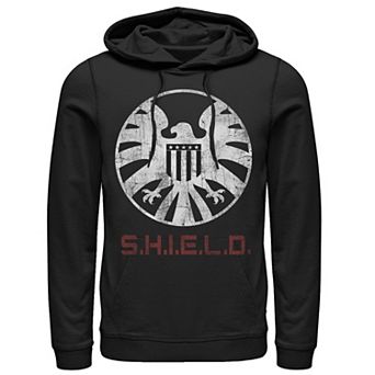 Men's Marvel Agents of SHIELD Distressed Logo Hoodie