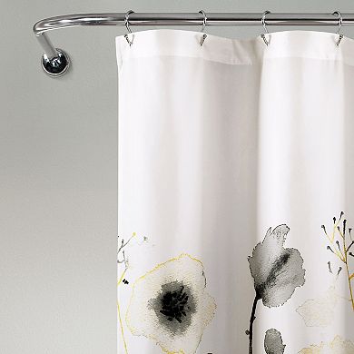Lush Decor Zuri Flora Shower Curtain