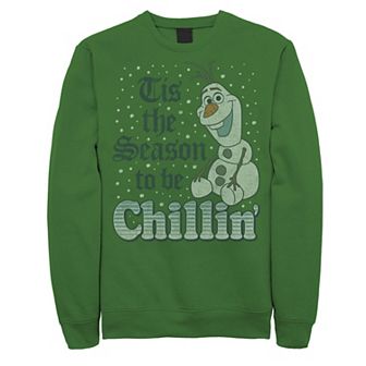 Men's Disney Frozen Olaf Tis The Season To Chill Fleece