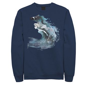 Disney's Frozen 2 Elsa Watercolor Horse Men's Sweatshirt