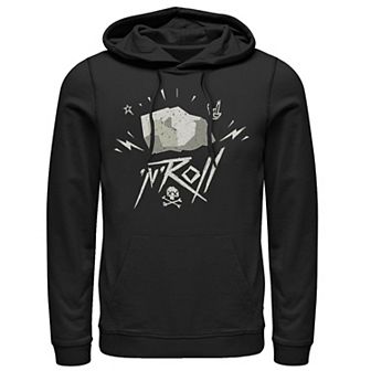 Men's Rock And Roll Funny Pun Vintage Hoodie