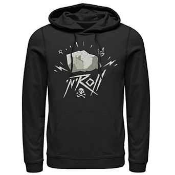 Men's Rock And Roll Funny Pun Vintage Hoodie