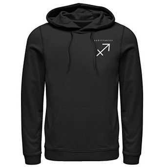 Men's Sagittarius Zodiac Symbol Hoodie