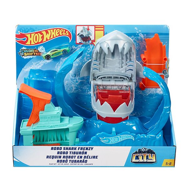 Hot Wheels Sharkbait Play Set Includes 1 Vehicle for sale online 