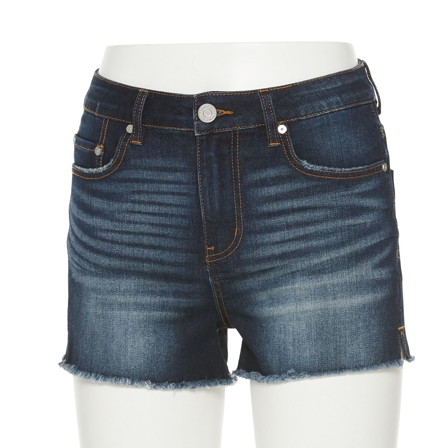 indigo rein high rise shorts