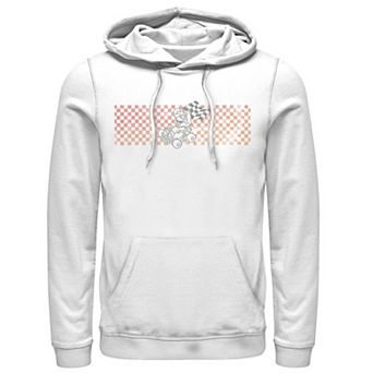 Men's Nintendo Mario Kart Finish Line Checkered Flag Hoodie
