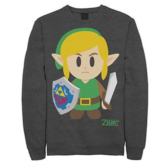 Men's Nintendo Legend Of Zelda Links Awakening Link Avatar Fleece