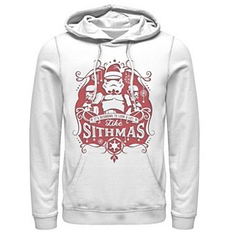 Men's Star Wars Trooper Santa Group Sithmas Christmas Graphic Hoodie