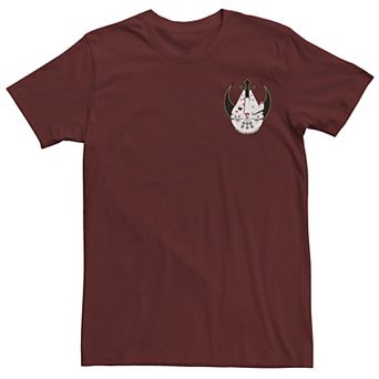 Men's Star Wars Falcon Punch Badge Graphic Tee