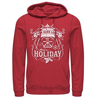 Men's Star Wars Darth Vader Needs A Christmas Graphic Hoodie