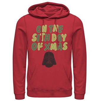 Men's Star Wars Darth Vader Sith Day Of Christmas Graphic Hoodie