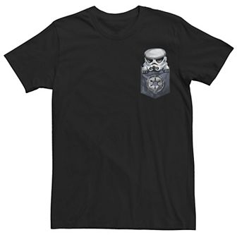 Men's Star Wars Trooper In Pocket Symbol Graphic Tee