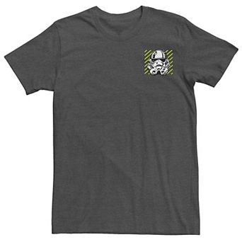 Men's Star Wars Stormtrooper Helmet Badge Graphic Tee