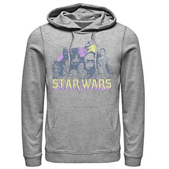 Men's Star Wars The Rise of Skywalker Vintage Collage Graphic Hoodie