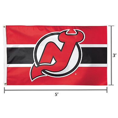 WinCraft New Jersey Devils Deluxe 3' x 5' One-Sided Flag