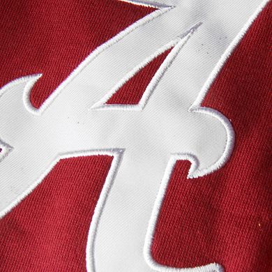 Women's Stadium Athletic Crimson Alabama Crimson Tide Big Logo Pullover Hoodie