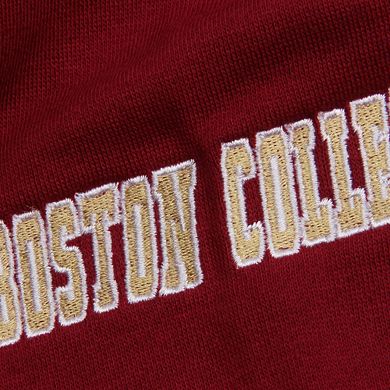 Youth Stadium Athletic Maroon Boston College Eagles Big Logo Pullover Hoodie