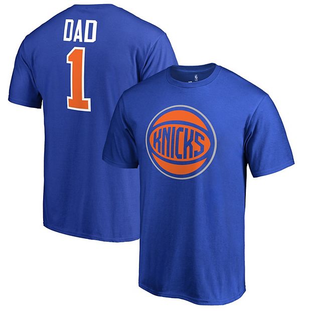 Men's Chicago Cubs Fanatics Branded Royal Number One Dad Team T-Shirt