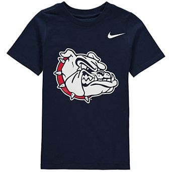 Preschool Nike Navy Gonzaga Bulldogs Logo T-Shirt