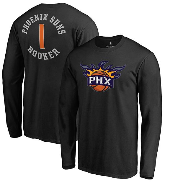 Men 1 Devin Booker Jersey Black Phoenix Suns Jersey Fanatics