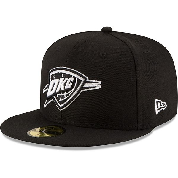 New Era Men's New Era Blue/Black Oklahoma City Thunder 2022 Tip-Off 59FIFTY  Fitted Hat