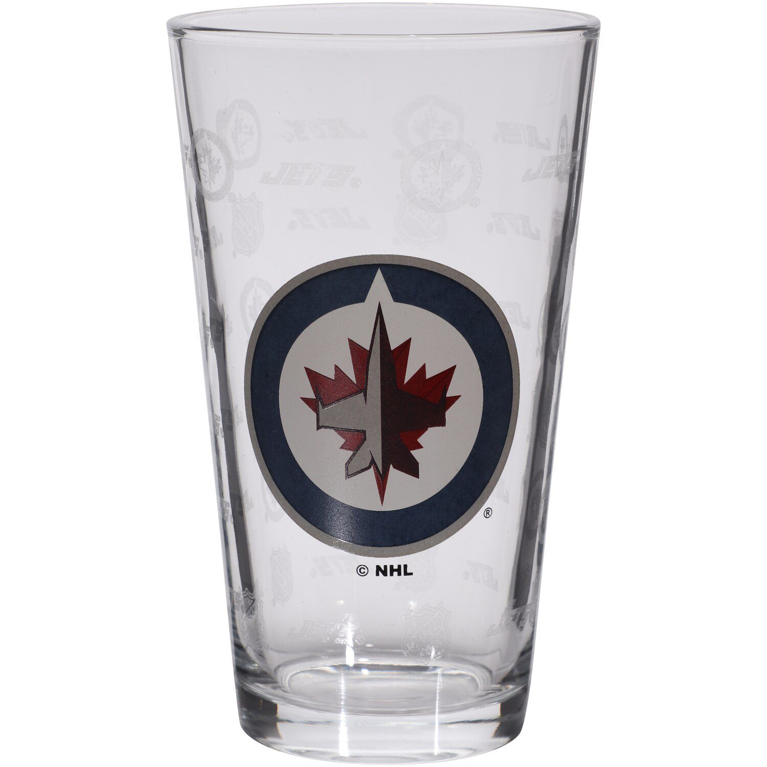 Image for Unbranded Winnipeg Jets 16oz. Sandblasted Mixing Glass at Kohl's.
