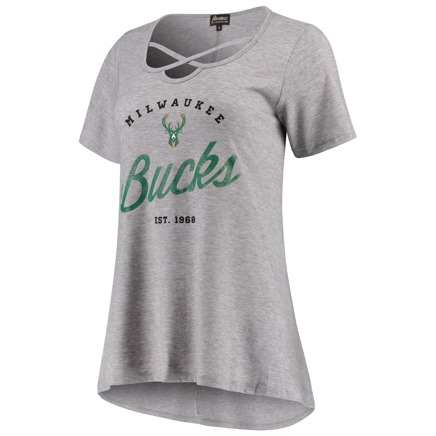 women's milwaukee bucks shirt