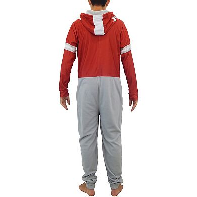 Men's Concepts Sport Crimson Alabama Crimson Tide Warm Up Union Bodysuit