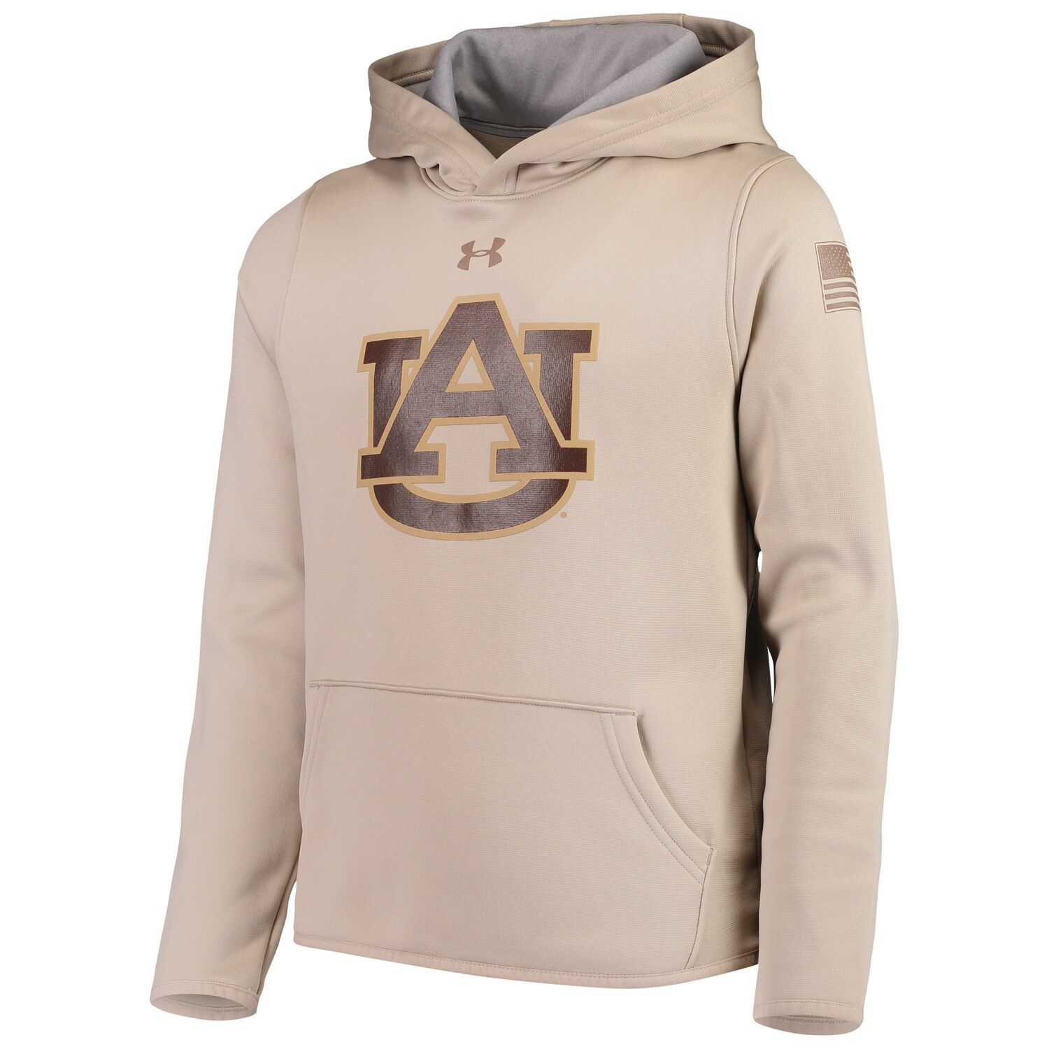 tan under armour hoodie