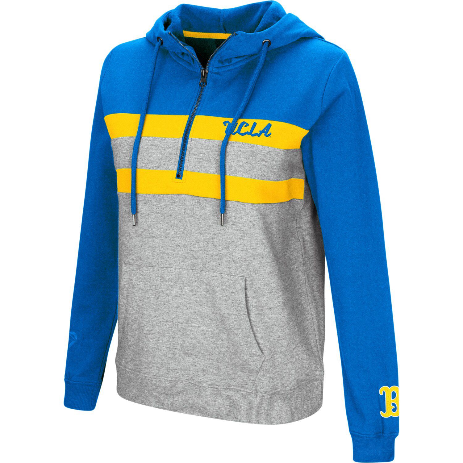 ucla quarter zip sweatshirt