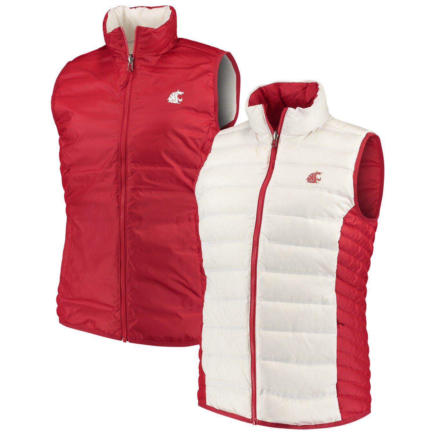 white columbia vest