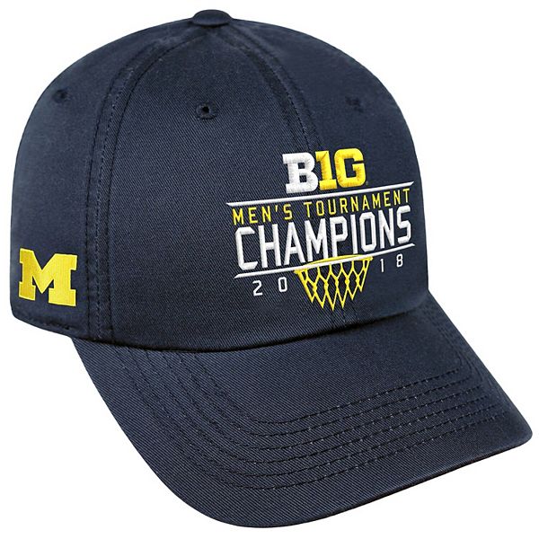 Top of the World NCAA Michigan Crew Adjustable Hat Navy