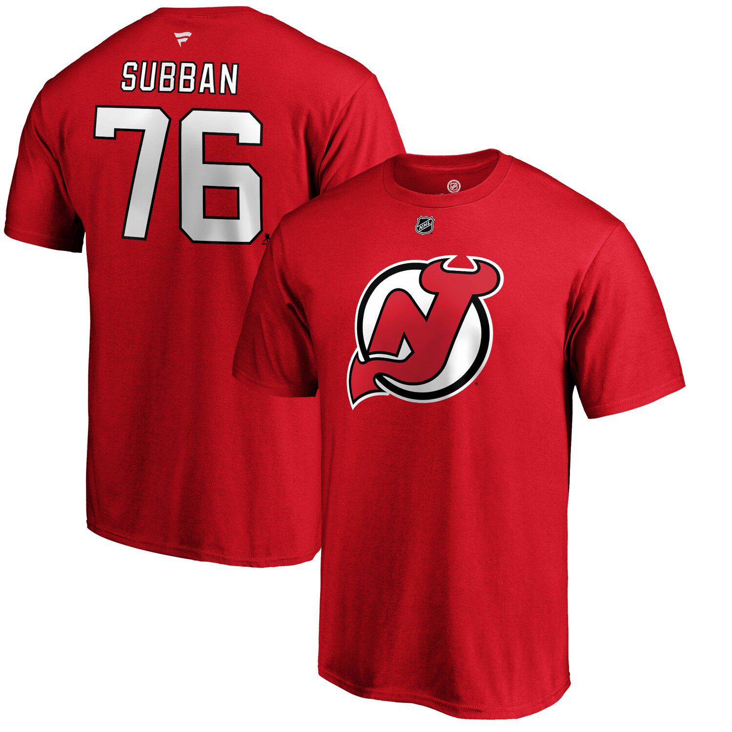 P.K. Subban Red New Jersey Devils 