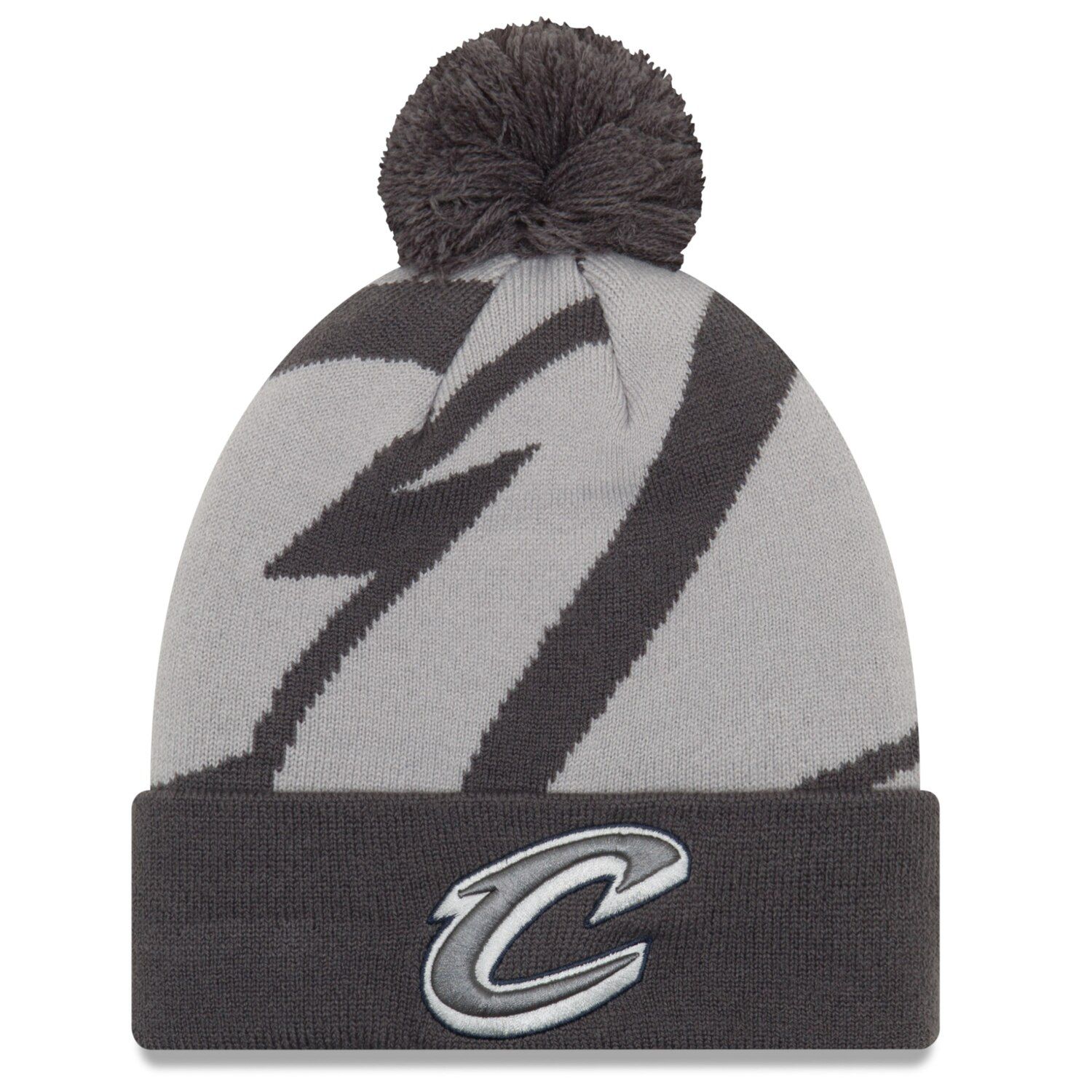 cleveland cavaliers knit pom hat