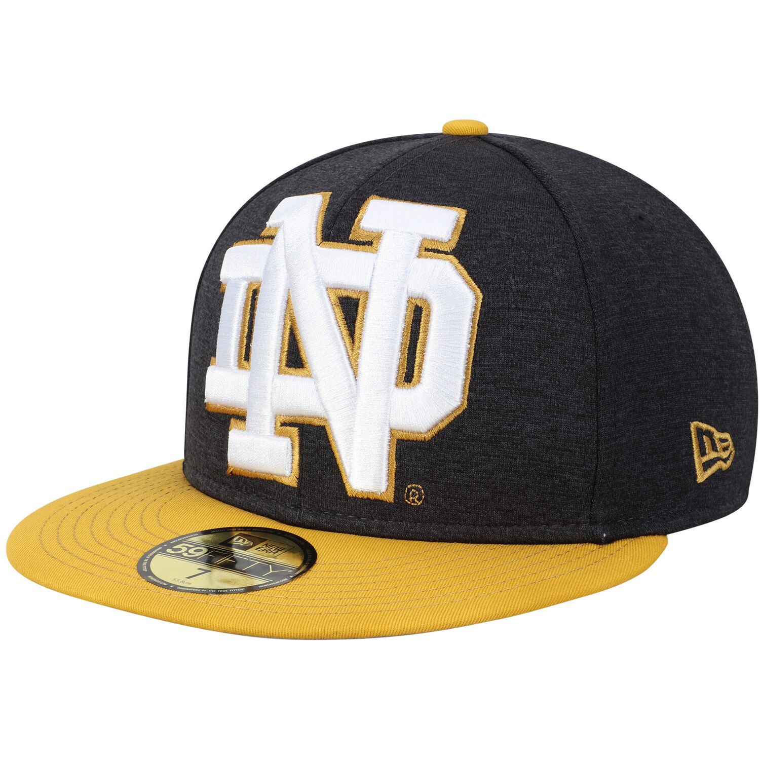 notre dame fitted cap