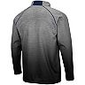 Men's Colosseum Heathered Gray Penn State Nittany Lions Sitwell Sublimated Quarter-Zip Pullover Jacket