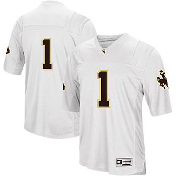 Colosseum Youth Football Jersey Wyoming