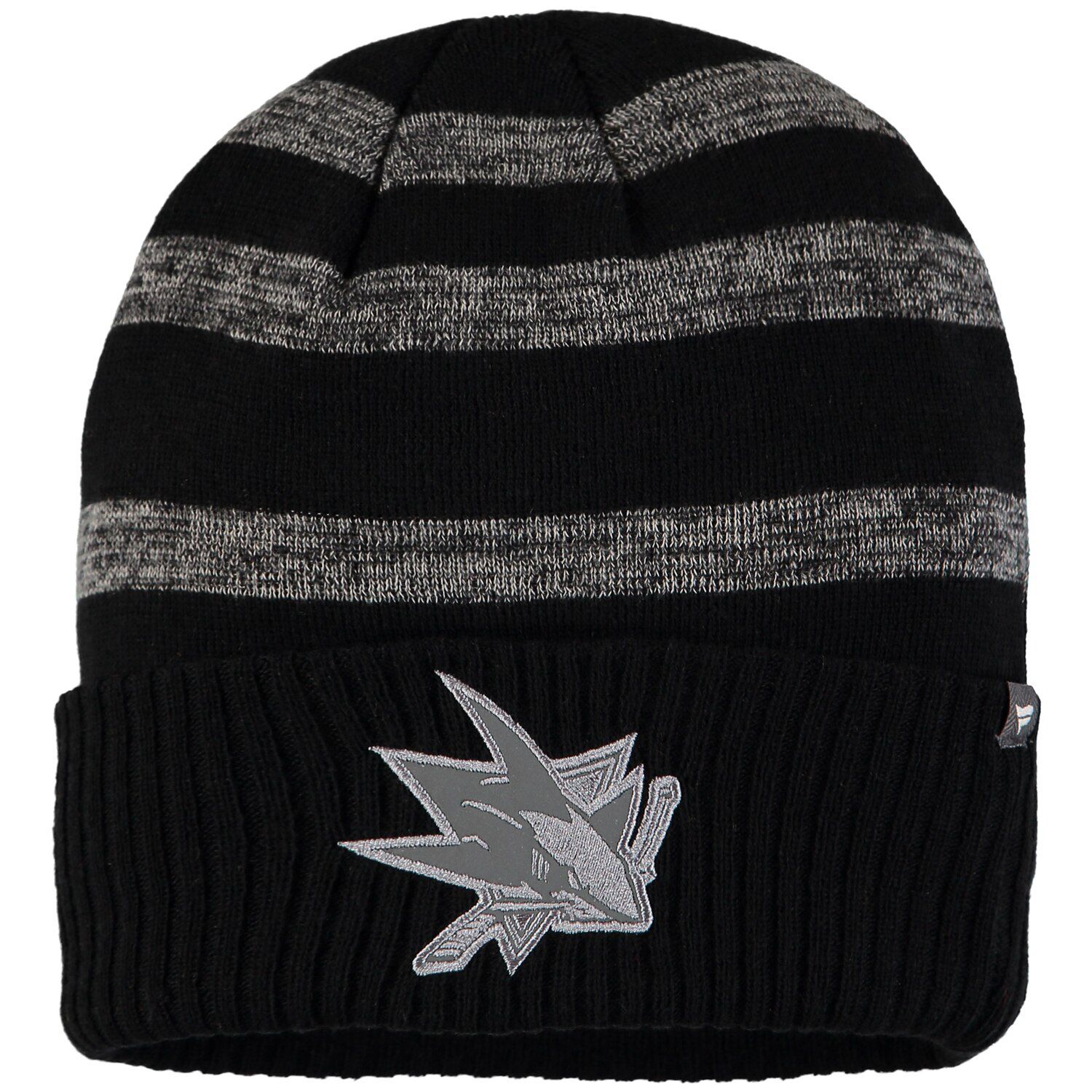 san jose sharks knit hat