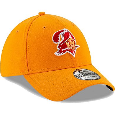 Men's New Era Orange Tampa Bay Buccaneers Team Classic Throwback 39THIRTY Flex Hat