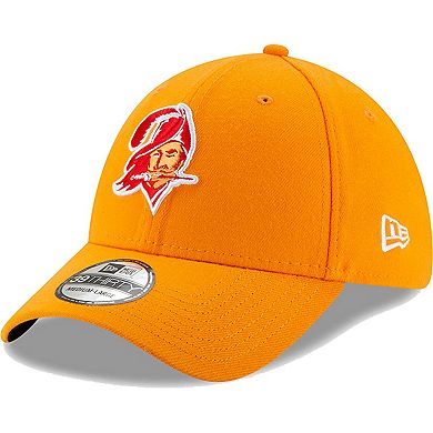 Men's New Era Orange Tampa Bay Buccaneers Team Classic Throwback 39THIRTY Flex Hat