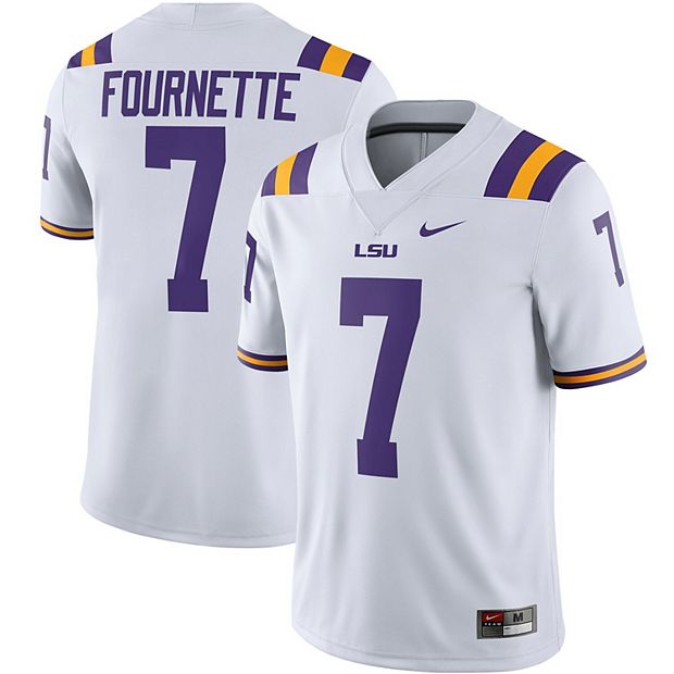 Shop Leonard Fournette LSU Tigers Signed Nike White Game Jersey