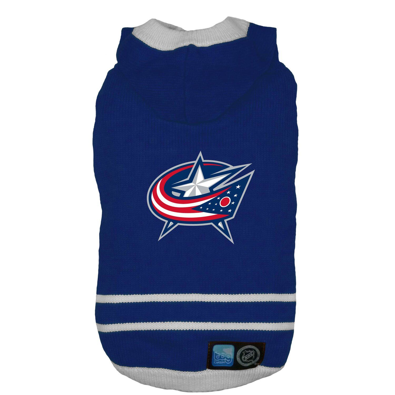 blue jackets dog jersey