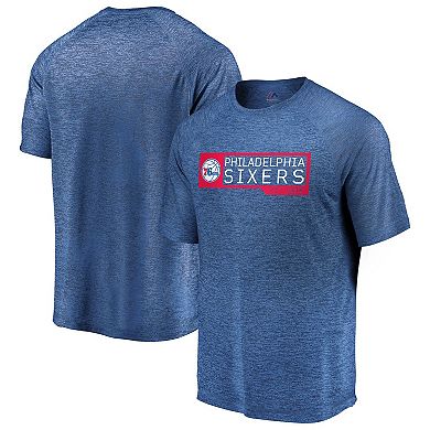 Men's Fanatics Branded Royal Philadelphia 76ers Start Strong Performance T-Shirt