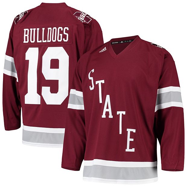 adidas Men's Mississippi State Bulldogs Maroon Replica Baseball Jersey